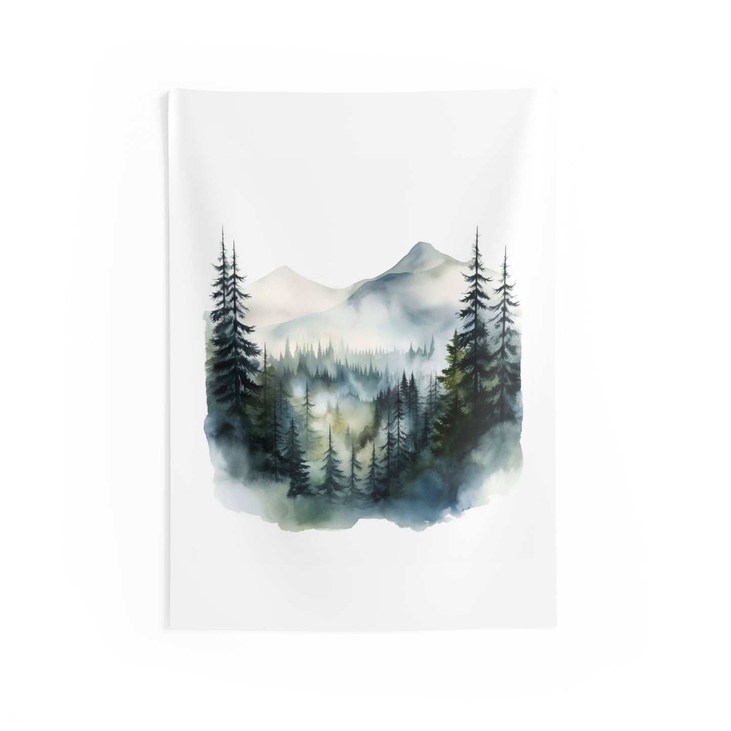 Mountain Art Tapestry Contemporary Home Decor . Galaxy Wall Hanging Art for Baby Nursery, Dorm room, Coastal Home . Housewarming Gift