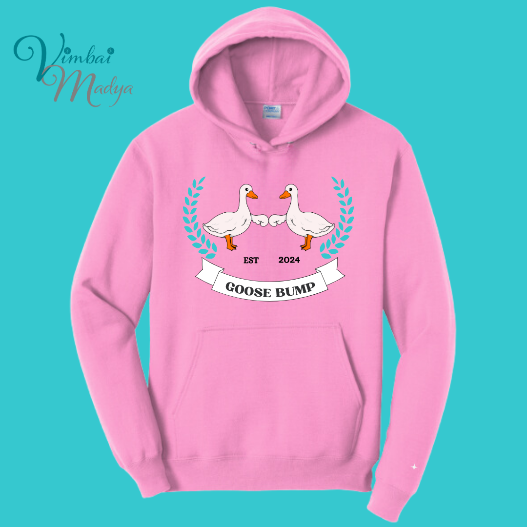 Unisex Clothing Silly Goose Kawaii Sweatshirt Hoodie : Couples Mothers Day Gift .Best Friend Gift. Fall Winter Essential