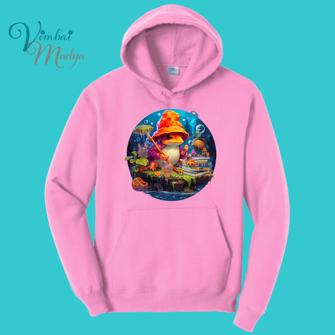 Unisex Kawaii Frog Sweater Hoodie : Perfect Mother's Day Gift & Fall Winter Essential . Trendy, Unisex Style for Your Best Friend's Wardrobe