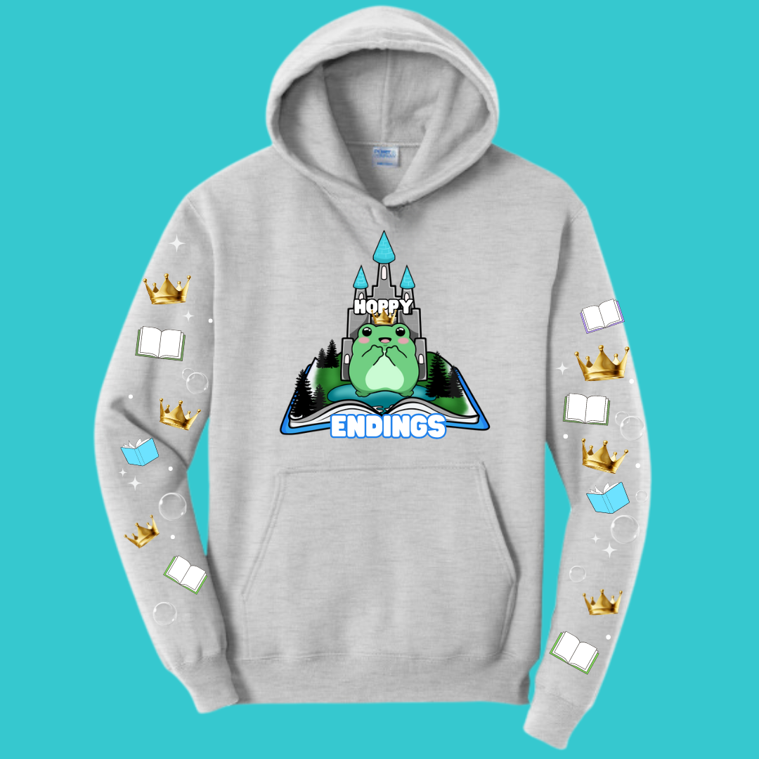 Frog Sweatshirt Unisex Clothing Kawaii Hoodie : Best Friend Gift . Fall Winter Essential . Frog and Toad Book Lovers . Readers Gift for her