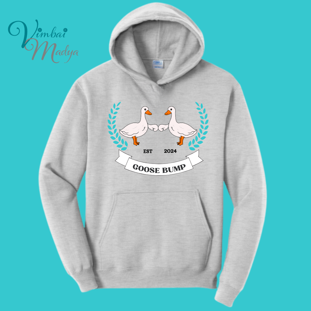Unisex Clothing Silly Goose Kawaii Sweatshirt Hoodie : Couples Mothers Day Gift .Best Friend Gift. Fall Winter Essential