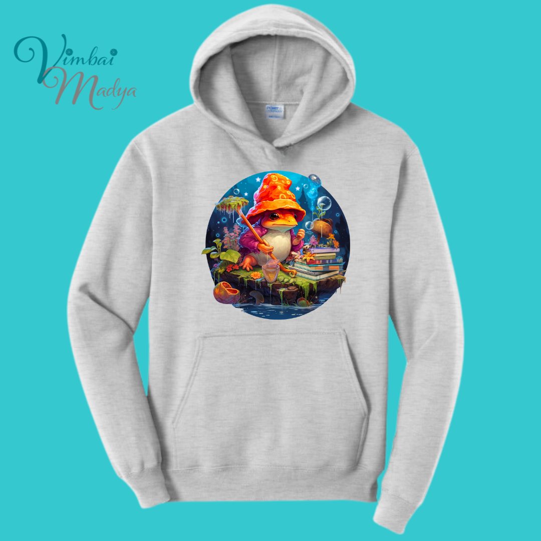 Unisex Kawaii Frog Sweater Hoodie : Perfect Mother's Day Gift & Fall Winter Essential . Trendy, Unisex Style for Your Best Friend's Wardrobe