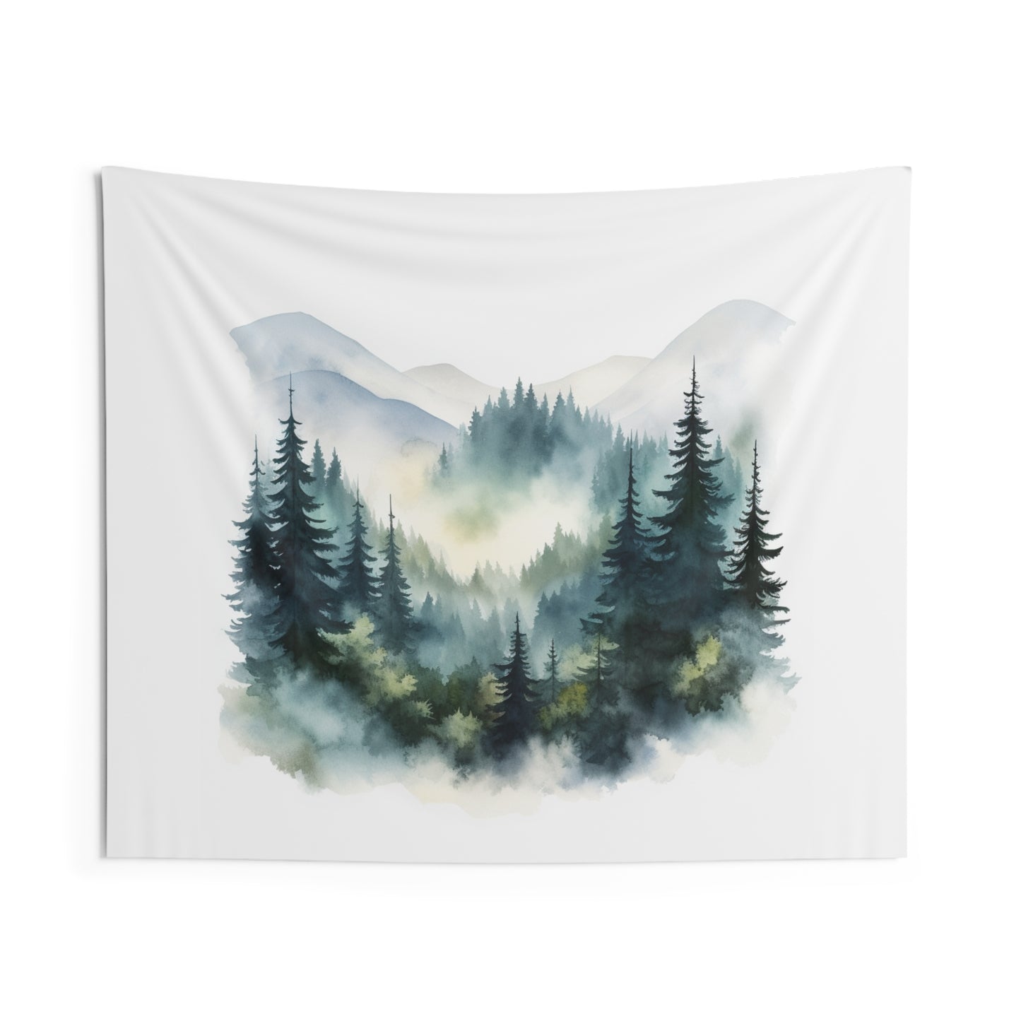 Mountain art Tapestry Contemporary Home Decor . Galaxy Wall Hanging Art for Baby Nursery, Dorm room, Coastal Home . Housewarming Gift