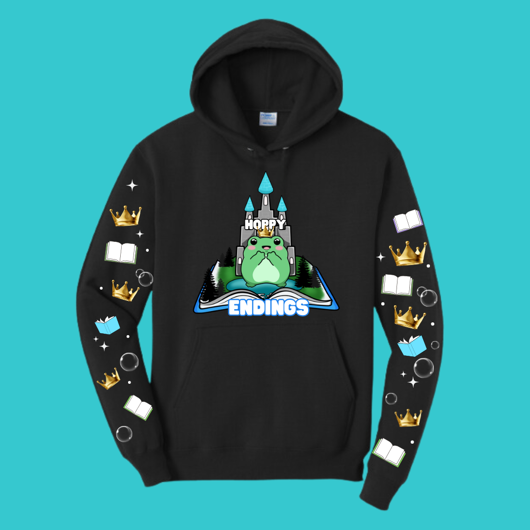 Frog Sweatshirt Unisex Clothing Kawaii Hoodie : Best Friend Gift . Fall Winter Essential . Frog and Toad Book Lovers . Readers Gift for her