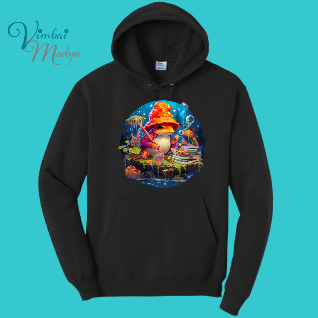 Unisex Kawaii Frog Sweater Hoodie : Perfect Mother's Day Gift & Fall Winter Essential . Trendy, Unisex Style for Your Best Friend's Wardrobe