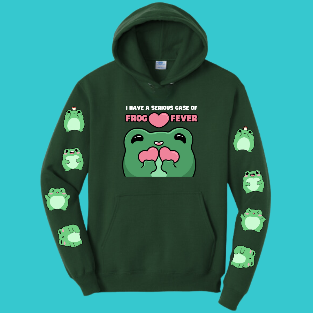 Frog Sweatshirt Unisex Clothing Kawaii Hoodie : Best Friend Gift . Fall Winter Essential . Frog and Toad