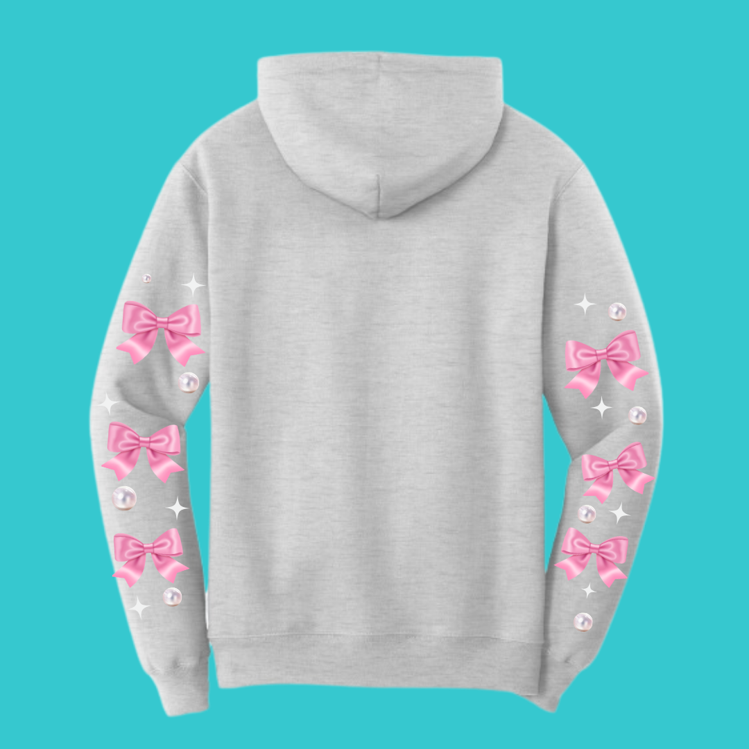 Frog Sweatshirt Unisex Clothing Kawaii Hoodie : Bow Best Friend Gift . Fall Winter Essential . Frog and Toad Couple . Mothers Day Gift for her