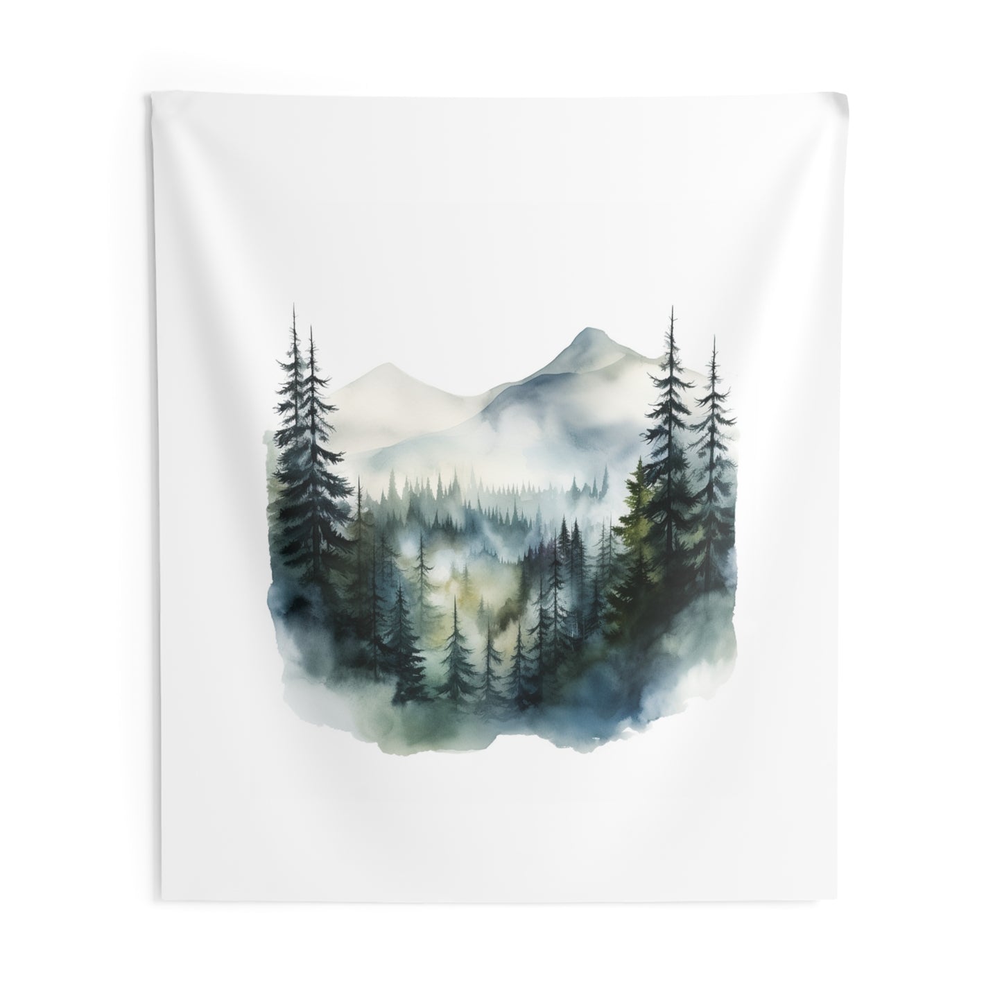 Mountain Art Tapestry Contemporary Home Decor . Galaxy Wall Hanging Art for Baby Nursery, Dorm room, Coastal Home . Housewarming Gift