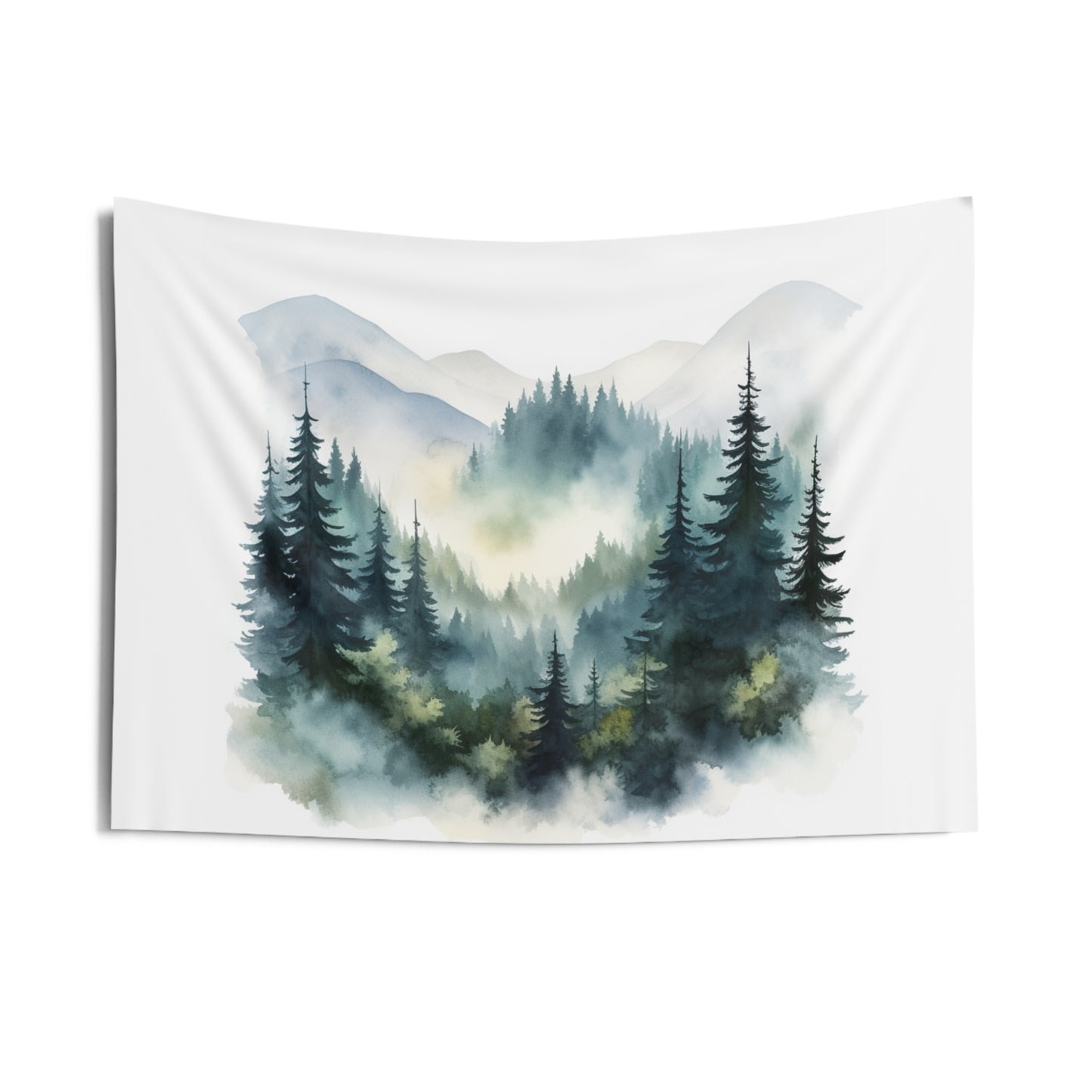 Mountain art Tapestry Contemporary Home Decor . Galaxy Wall Hanging Art for Baby Nursery, Dorm room, Coastal Home . Housewarming Gift