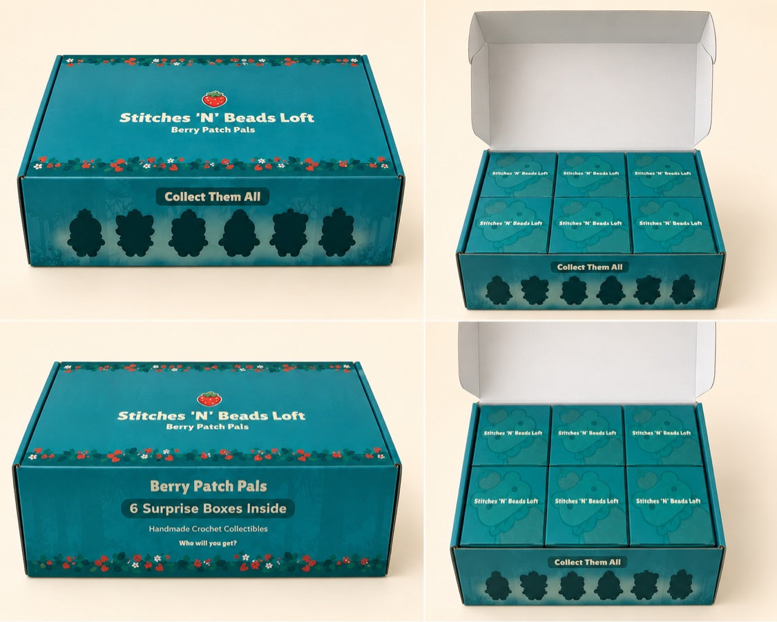 Berry Patch Pals 6 Pack box - six surprise blind boxes inside