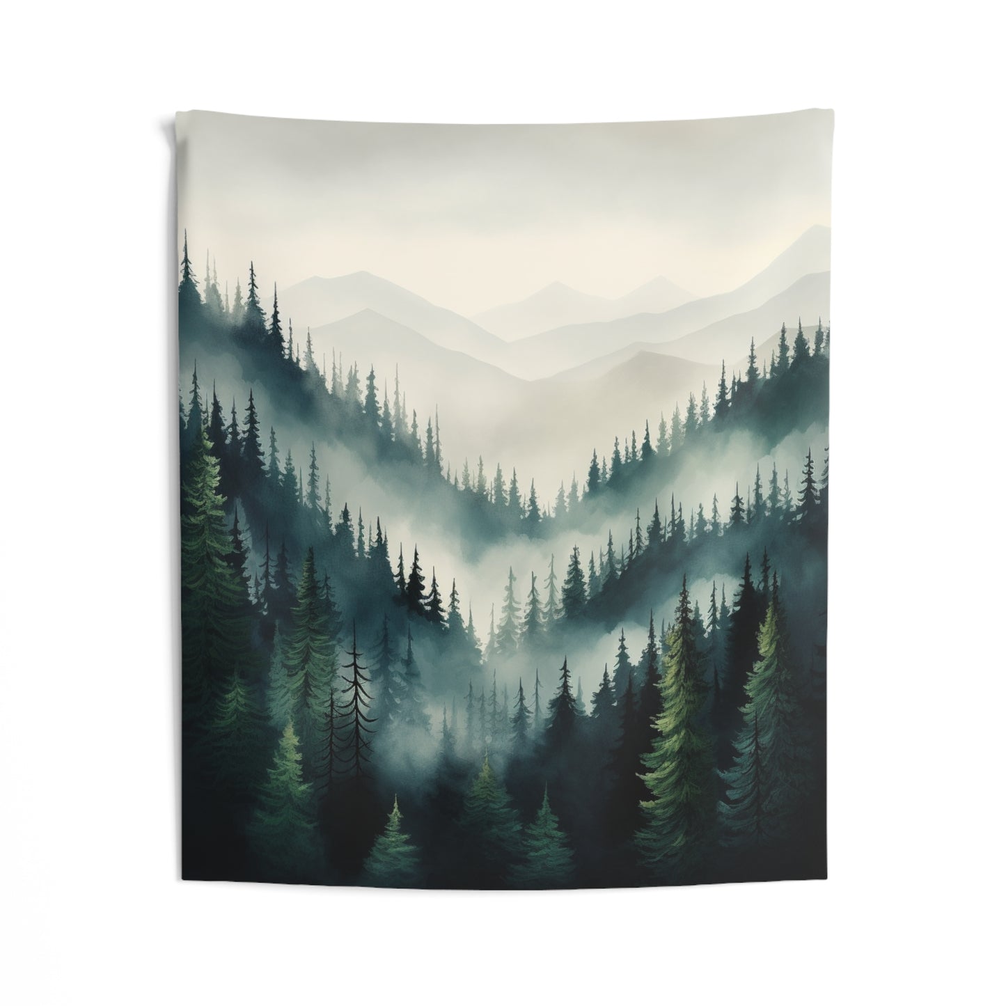 Mountain art Tapestry Contemporary Home Decor . Galaxy Wall Hanging Art for Baby Nursery, Dorm room, Coastal Home . Housewarming Gift