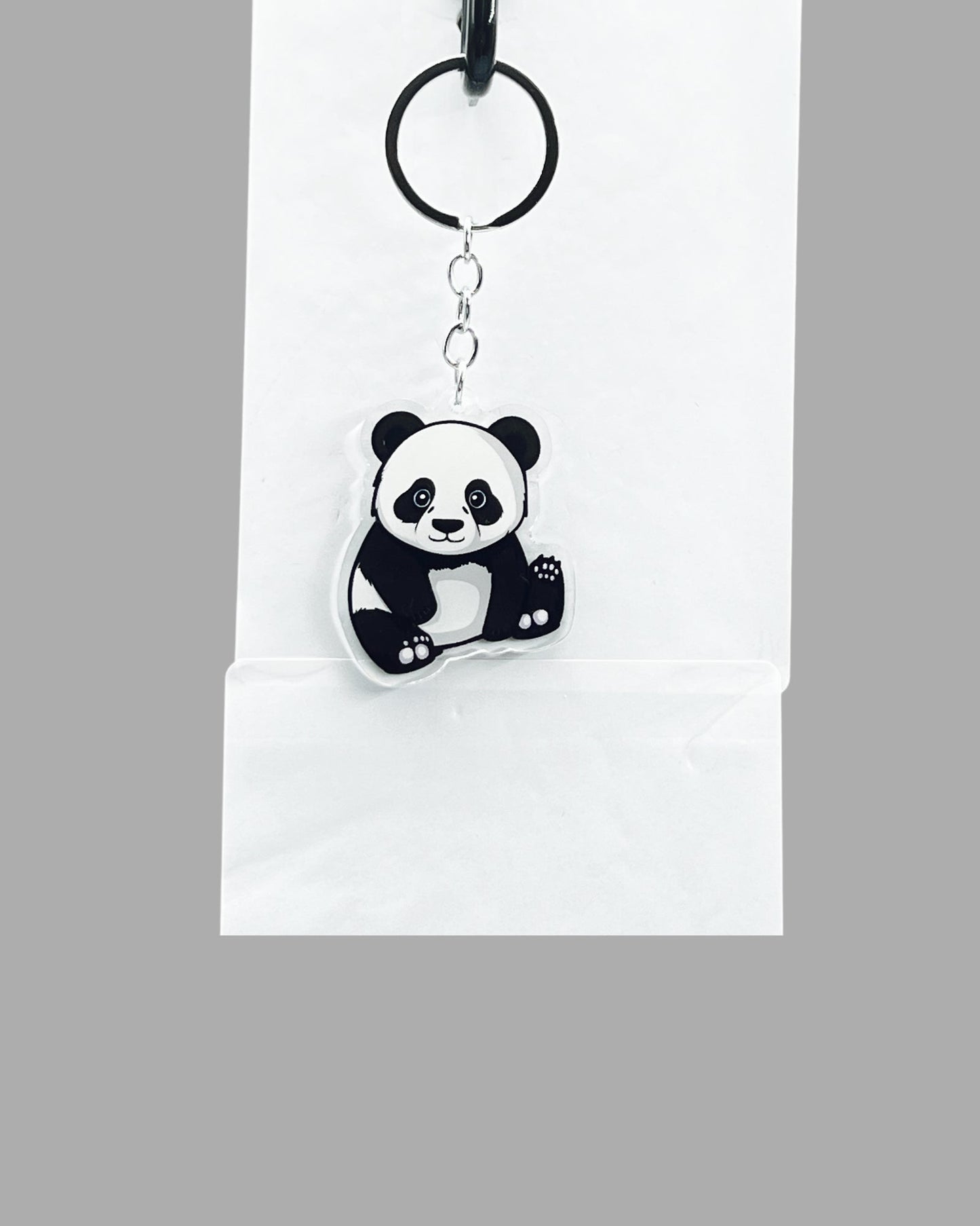 Koala Bear Acrylic Keychain, Wildlife Cute kawaii memorial ornament, pet portrait charm gift backpack fob, dad car décor, first day of school gift