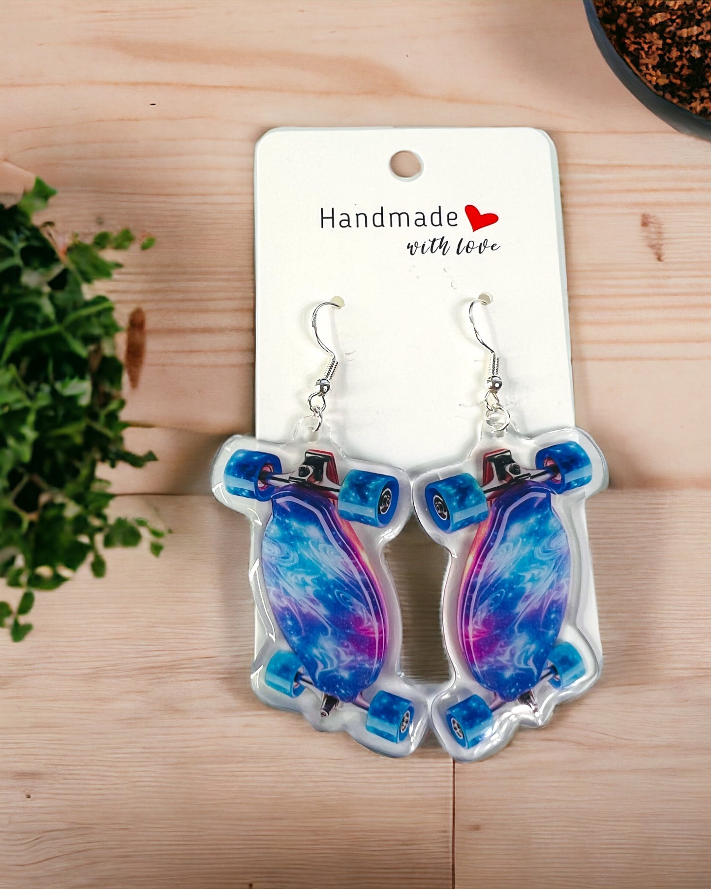 Scoreboard Acrylic earrings, funky weird earrings, quirky earrings, cool funny earrings, gift for her, birthday gift, Christmas stocking stuffer