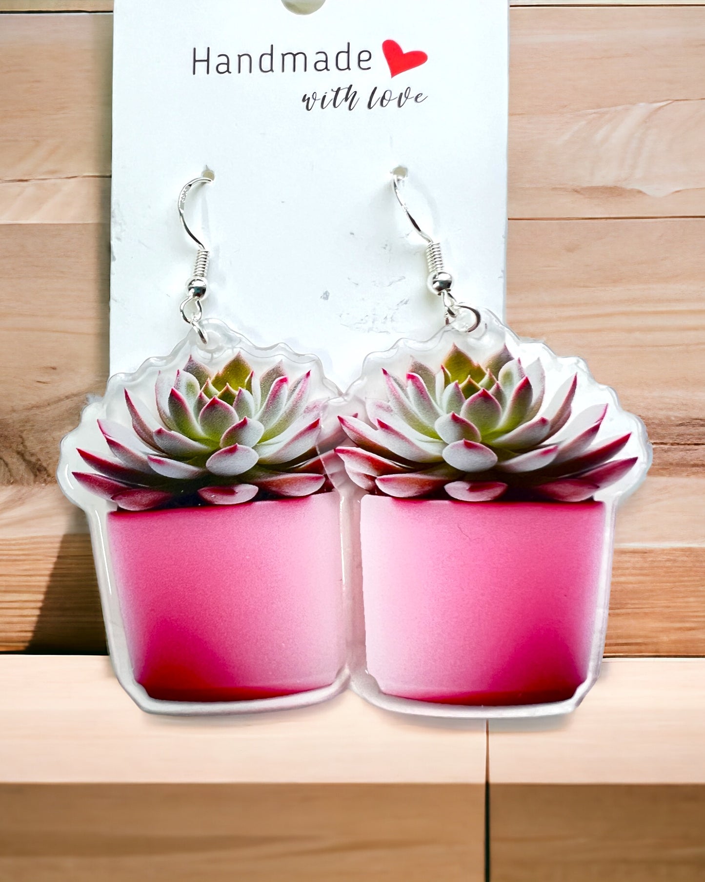 Fun acrylic earrings, funky weird earrings, quirky earrings, cool funny earrings, gift for her, birthday gift, Christmas stocking stuffer