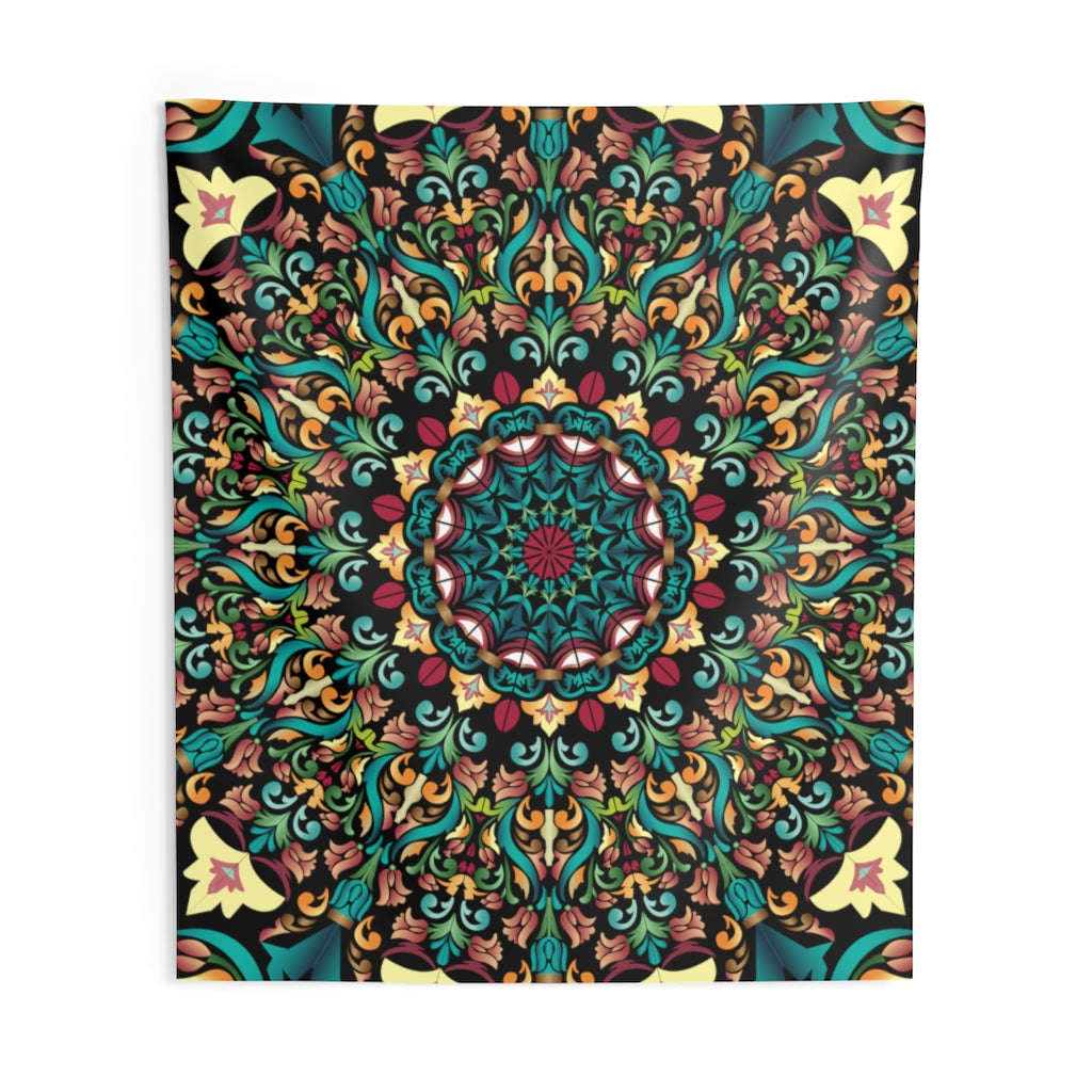 Indian Tapestry for Contemporary Home Decor . Inspirational Wall Hanging Art for Baby Nursery, Dorm room, Coastal Home . Housewarming Gift