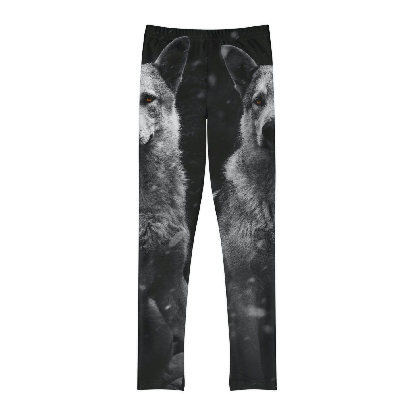 Fox animal kingdom, Safari Youth Leggings, One of a Kind Gift - Unique Workout Activewear tights for kids, Daughter, Niece Christmas Gift