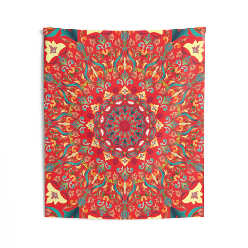 Indian Tapestry for Contemporary Home Decor . Inspirational Wall Hanging Art for Baby Nursery, Dorm room, Coastal Home . Housewarming Gift