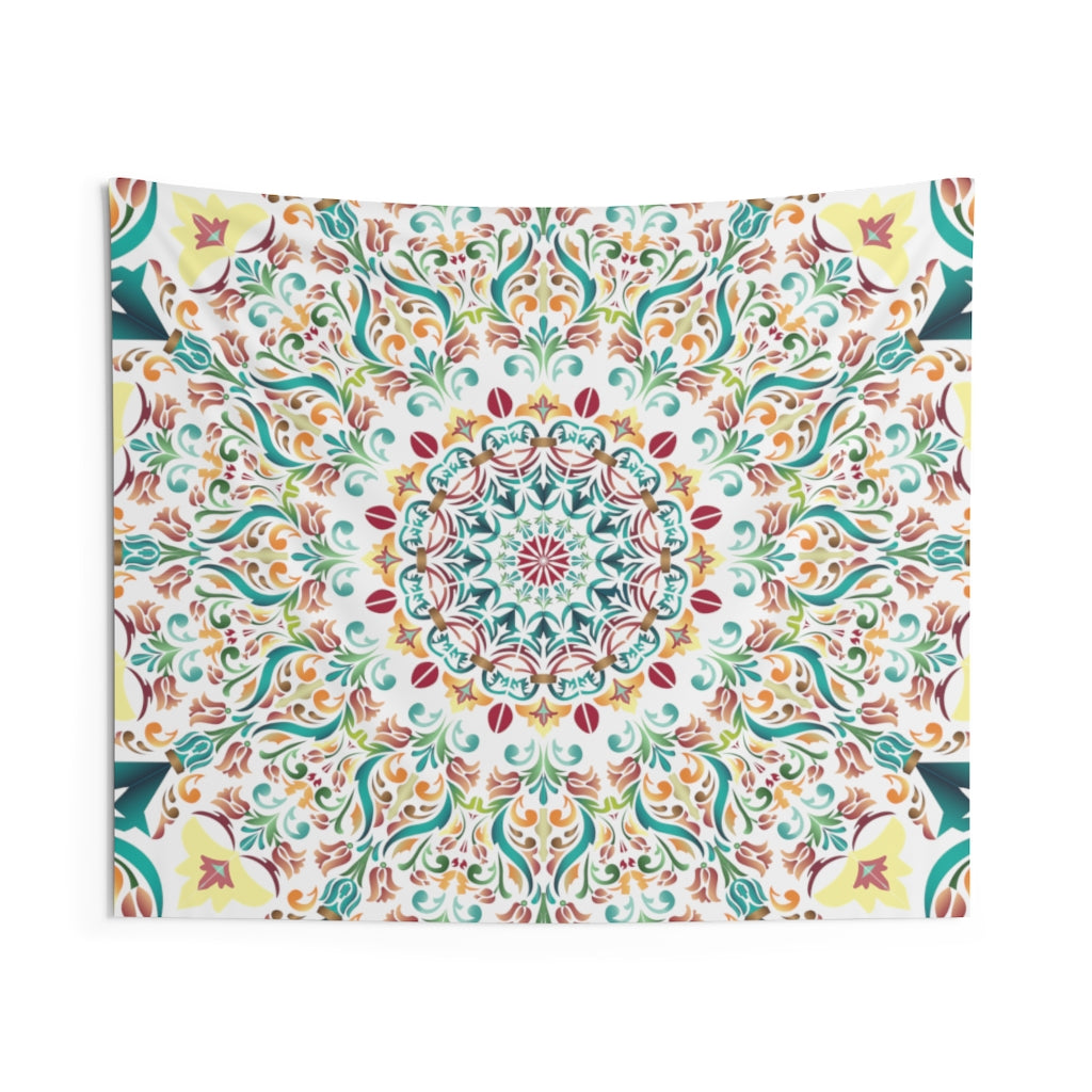 Indian Tapestry for Contemporary Home Decor . Inspirational Wall Hanging Art for Baby Nursery, Dorm room, Coastal Home . Housewarming Gift