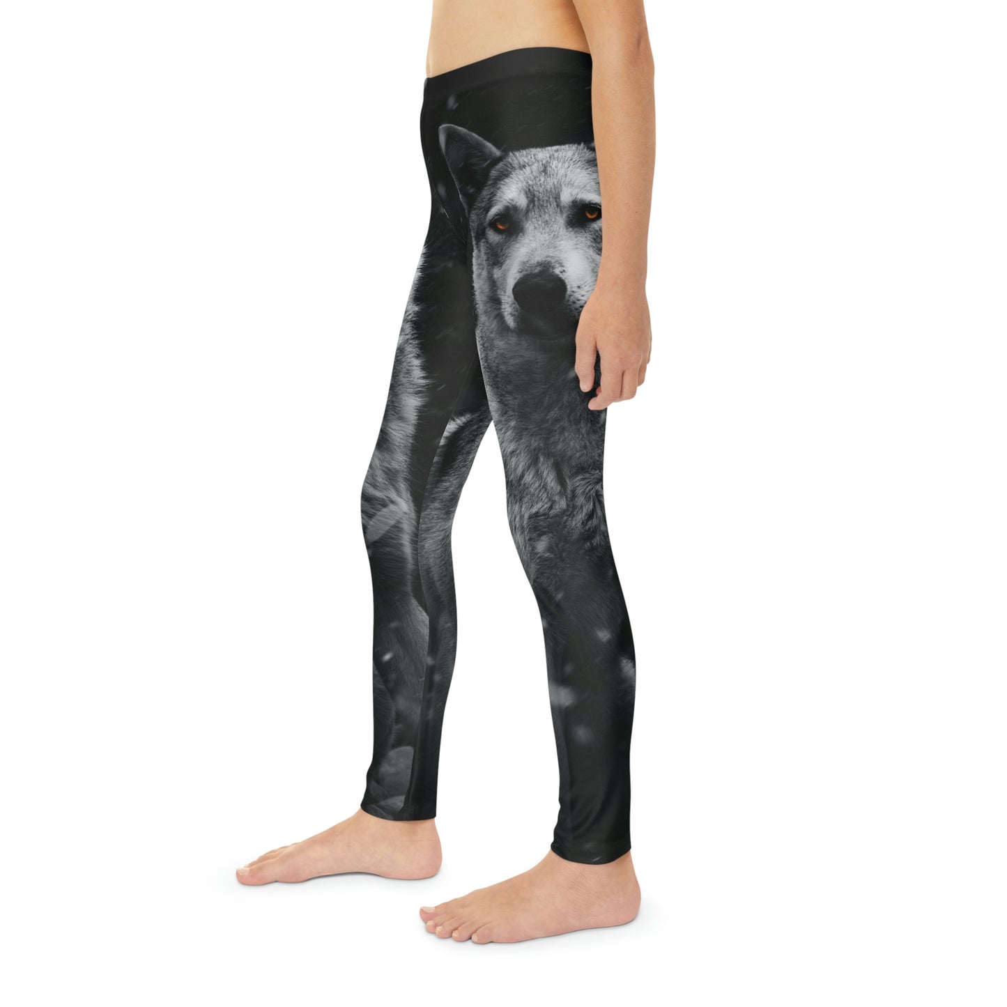 Fox animal kingdom, Safari Youth Leggings, One of a Kind Gift - Unique Workout Activewear tights for kids, Daughter, Niece Christmas Gift
