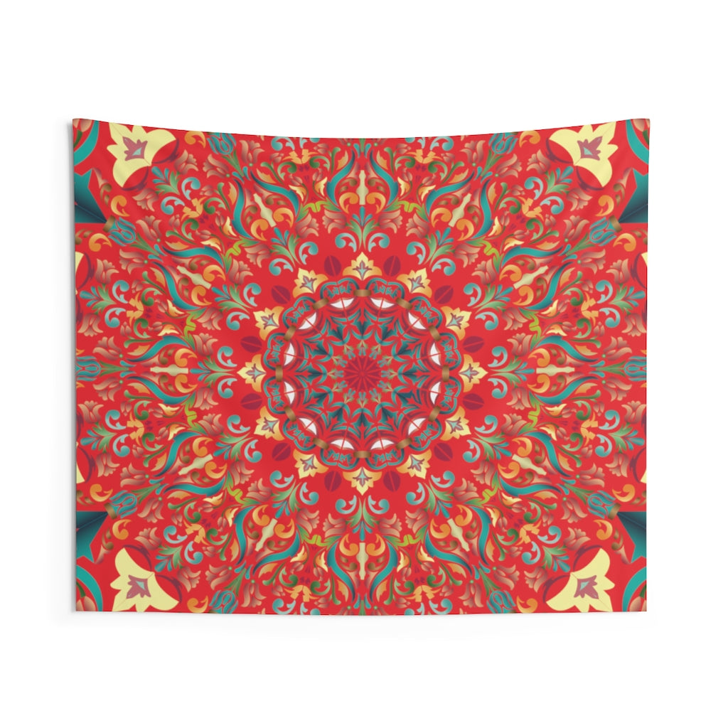 Indian Tapestry for Contemporary Home Decor . Inspirational Wall Hanging Art for Baby Nursery, Dorm room, Coastal Home . Housewarming Gift