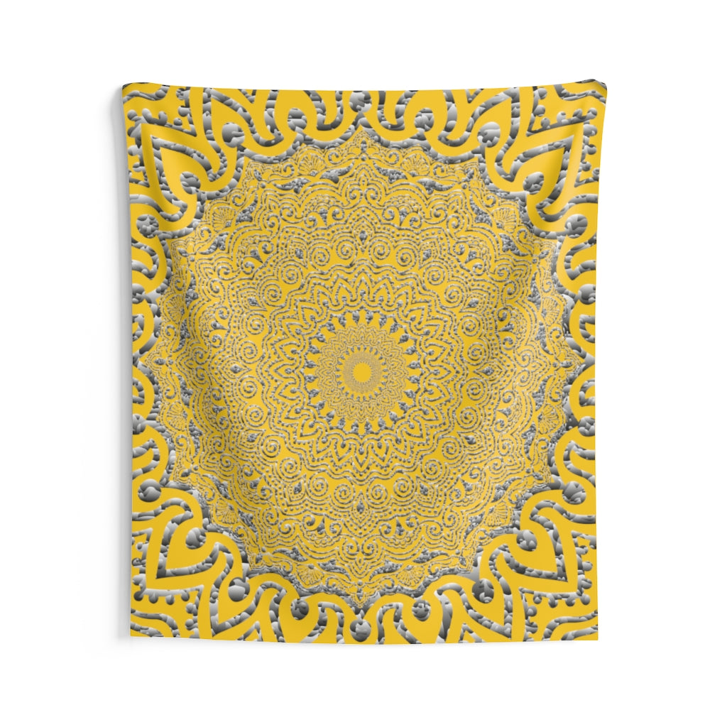 Indian Tapestry for Contemporary Home Decor . Inspirational Wall Hanging Art for Baby Nursery, Dorm room, Coastal Home . Housewarming Gift