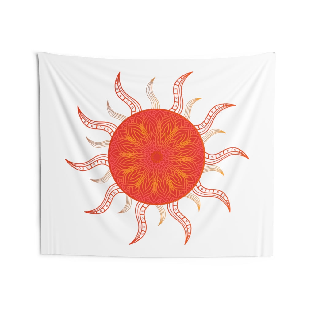 Sun Planet Tapestry Contemporary Home Decor . Galaxy Wall Hanging Art for Baby Nursery, Dorm room, Coastal Home . Housewarming Gift