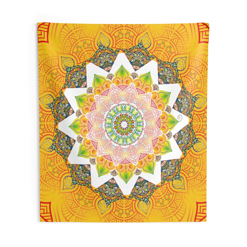 Indian Tapestry for Contemporary Home Decor . Inspirational Wall Hanging Art for Baby Nursery, Dorm room, Coastal Home . Housewarming Gift