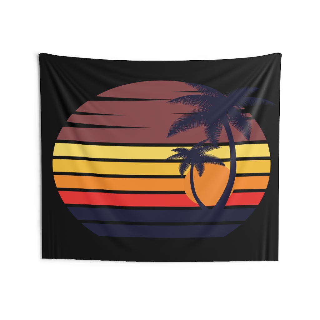 Beach Sunset Tapestry for Contemporary Home Decor . Inspirational Wall Hanging Art for Baby Nursery, Dorm room, Coastal Home . Housewarming Gift