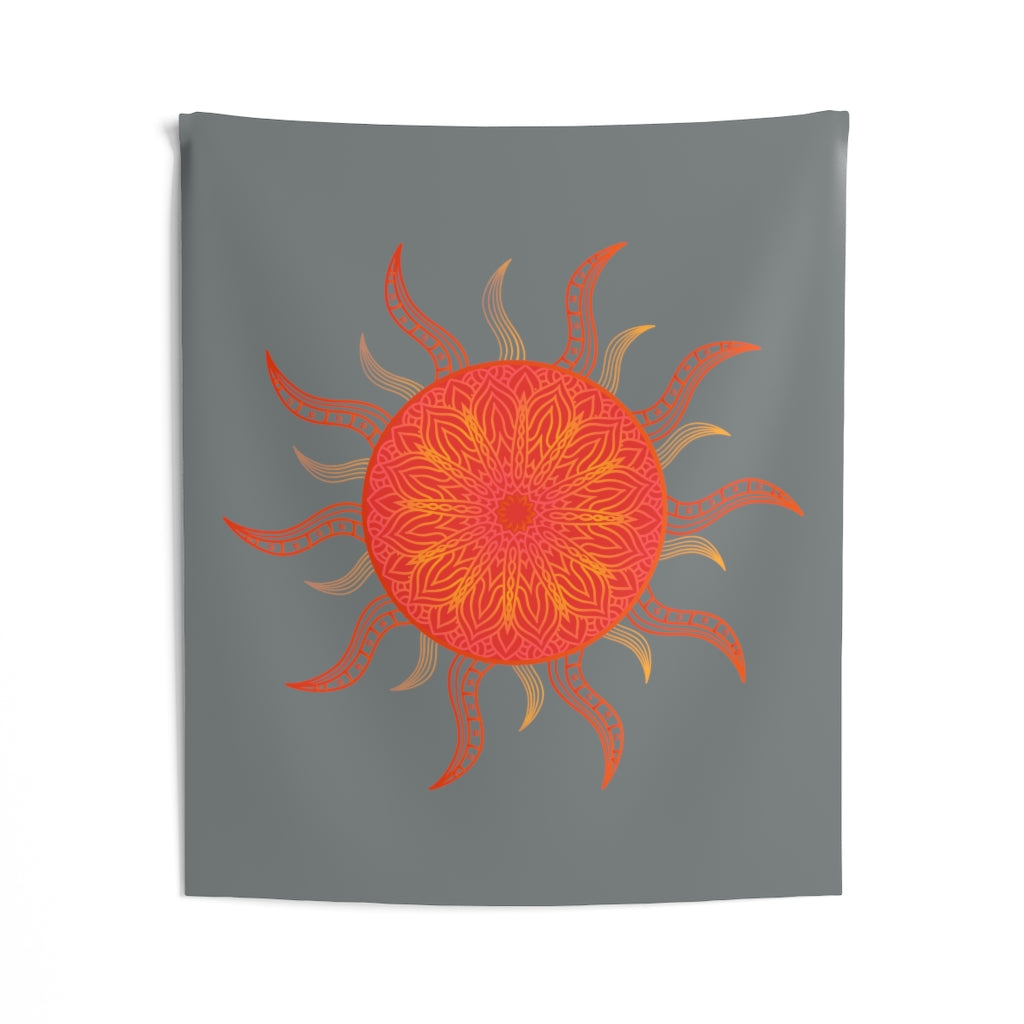 Sun Moon Tapestry Contemporary Home Decor . Galaxy Wall Hanging Art for Baby Nursery, Dorm room, Coastal Home . Housewarming Gift