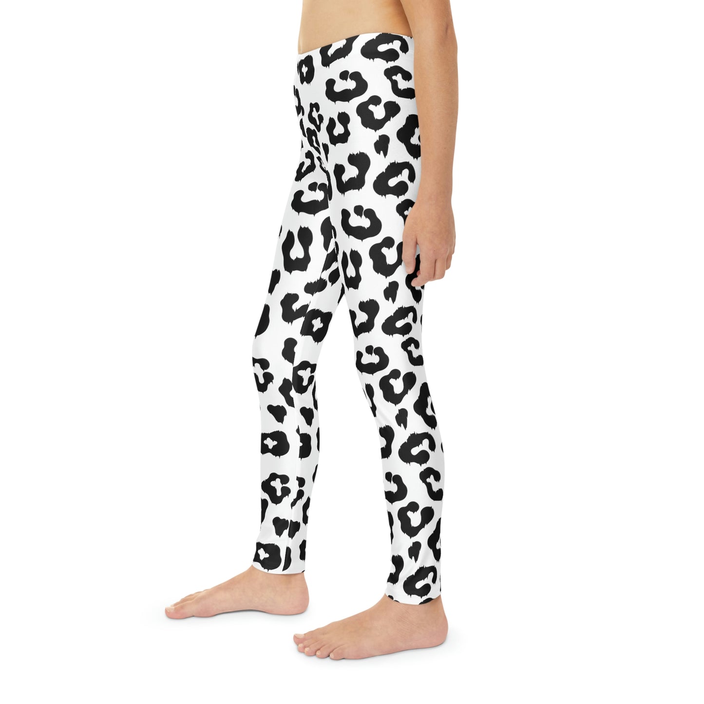 Dog Lovers Youth Leggings, One of a Kind Gift - Unique Workout Activewear tights for kids fitness, Daughter, Niece Christmas Gift