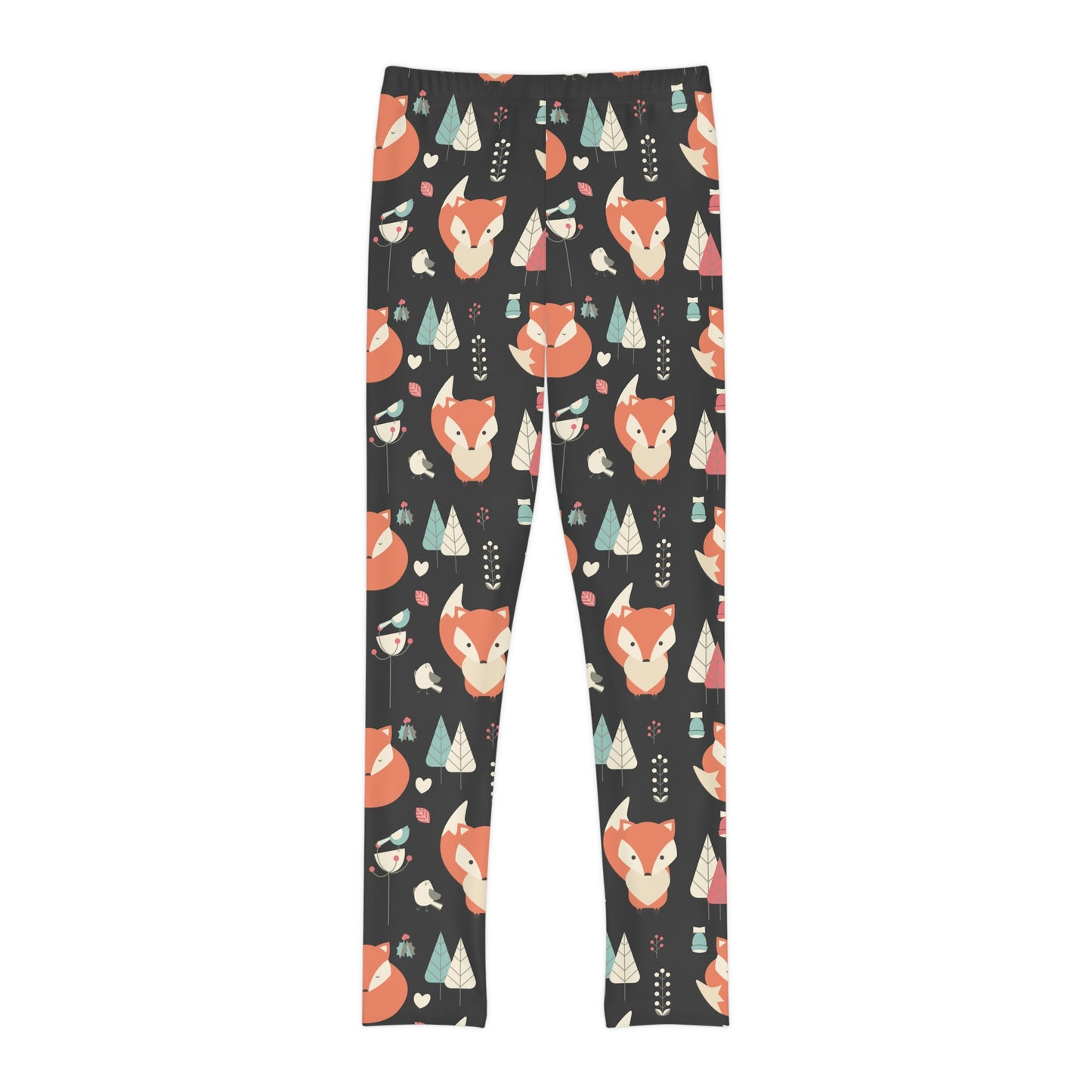 Fox animal kingdom, Safari Youth Leggings, One of a Kind Gift - Unique Workout Activewear tights for kids, Daughter, Niece Christmas Gift