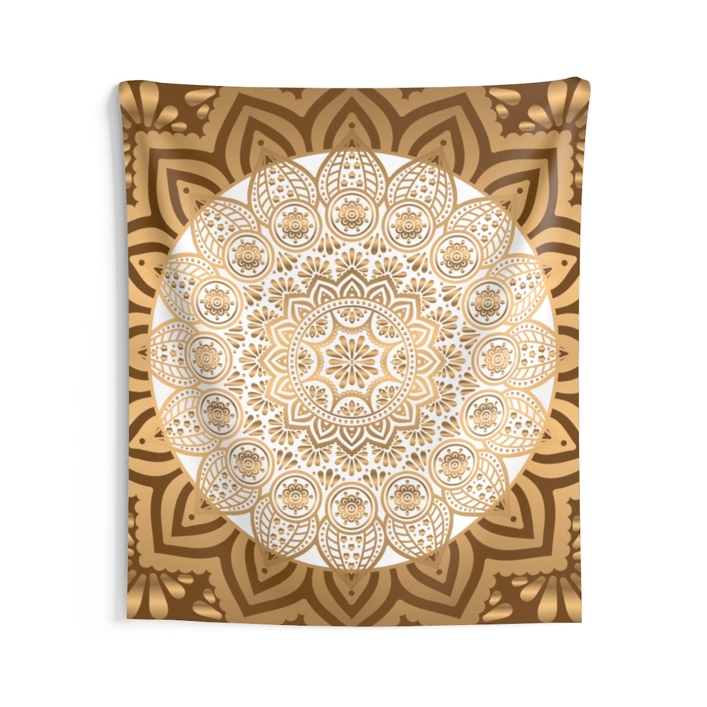 Indian Tapestry for Contemporary Home Decor . Inspirational Wall Hanging Art for Baby Nursery, Dorm room, Coastal Home . Housewarming Gift
