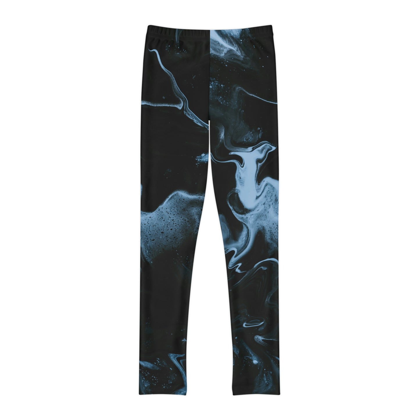 Marble Youth outh Leggings, One of a Kind Gift - Unique Workout Activewear tights for kids Fitness , Daughter, Niece Christmas Gift