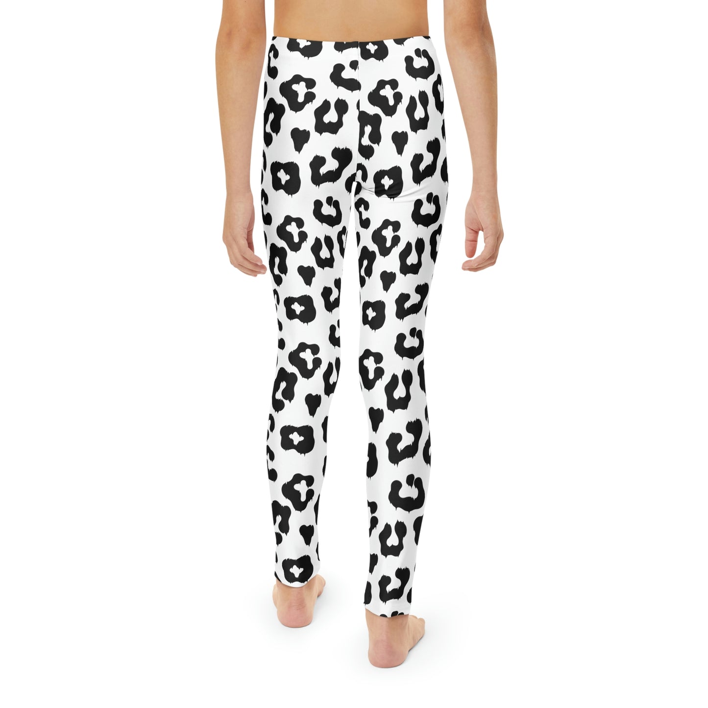 Dog Lovers Youth Leggings, One of a Kind Gift - Unique Workout Activewear tights for kids fitness, Daughter, Niece Christmas Gift