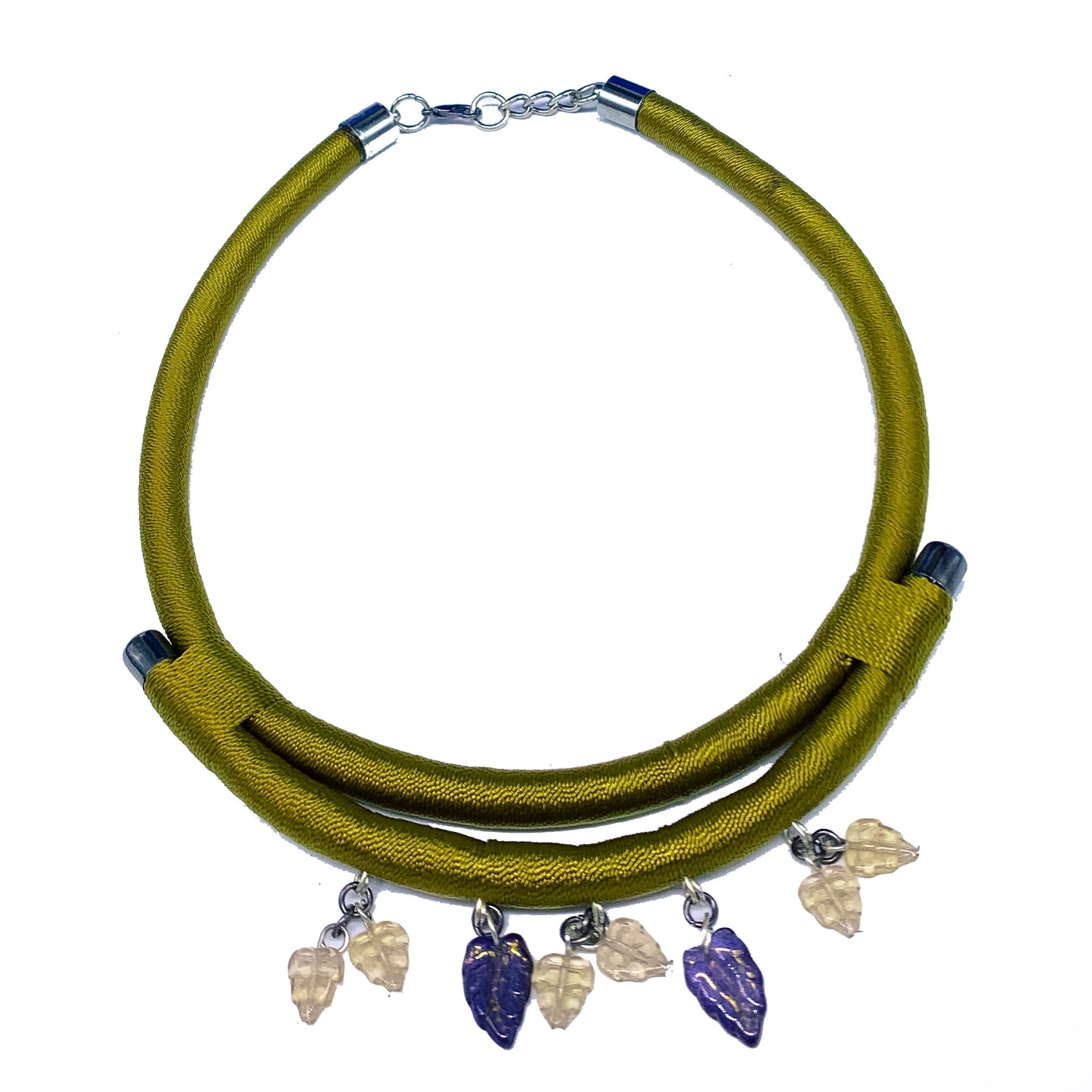 Kathy Handmade Colorful Statement chocker