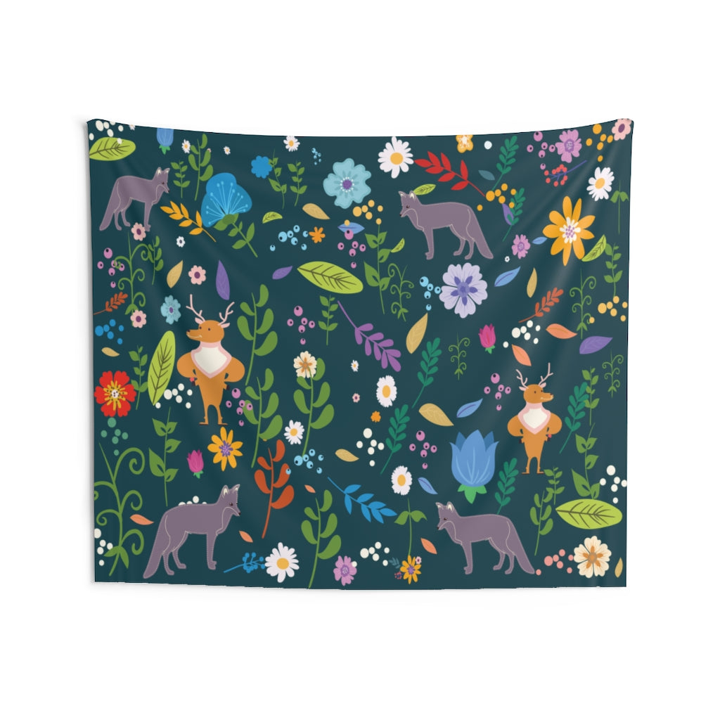 Nature Tapestry for Contemporary Home Decor . Inspirational Wall Hanging Art for Baby Nursery, Dorm room, Coastal Home . Housewarming Gift