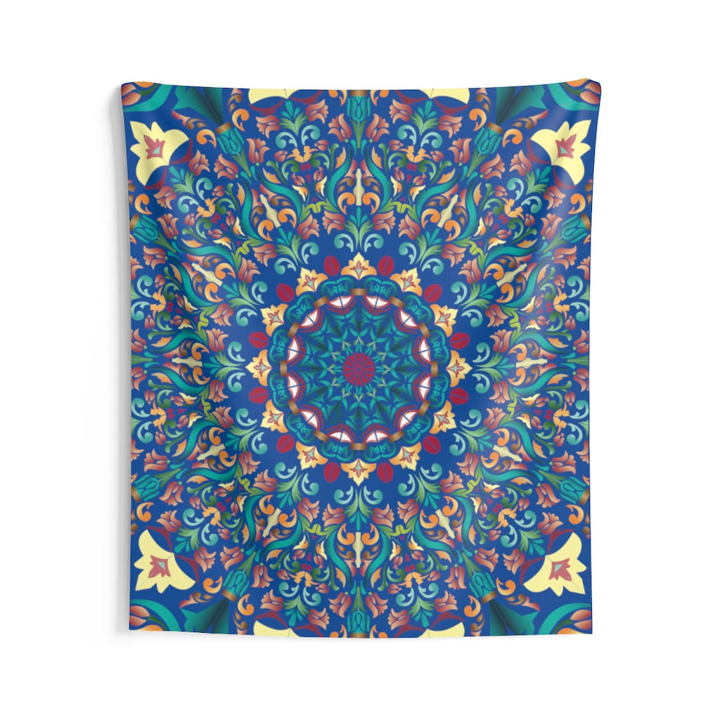 Indian Tapestry for Contemporary Home Decor . Inspirational Wall Hanging Art for Baby Nursery, Dorm room, Coastal Home . Housewarming Gift