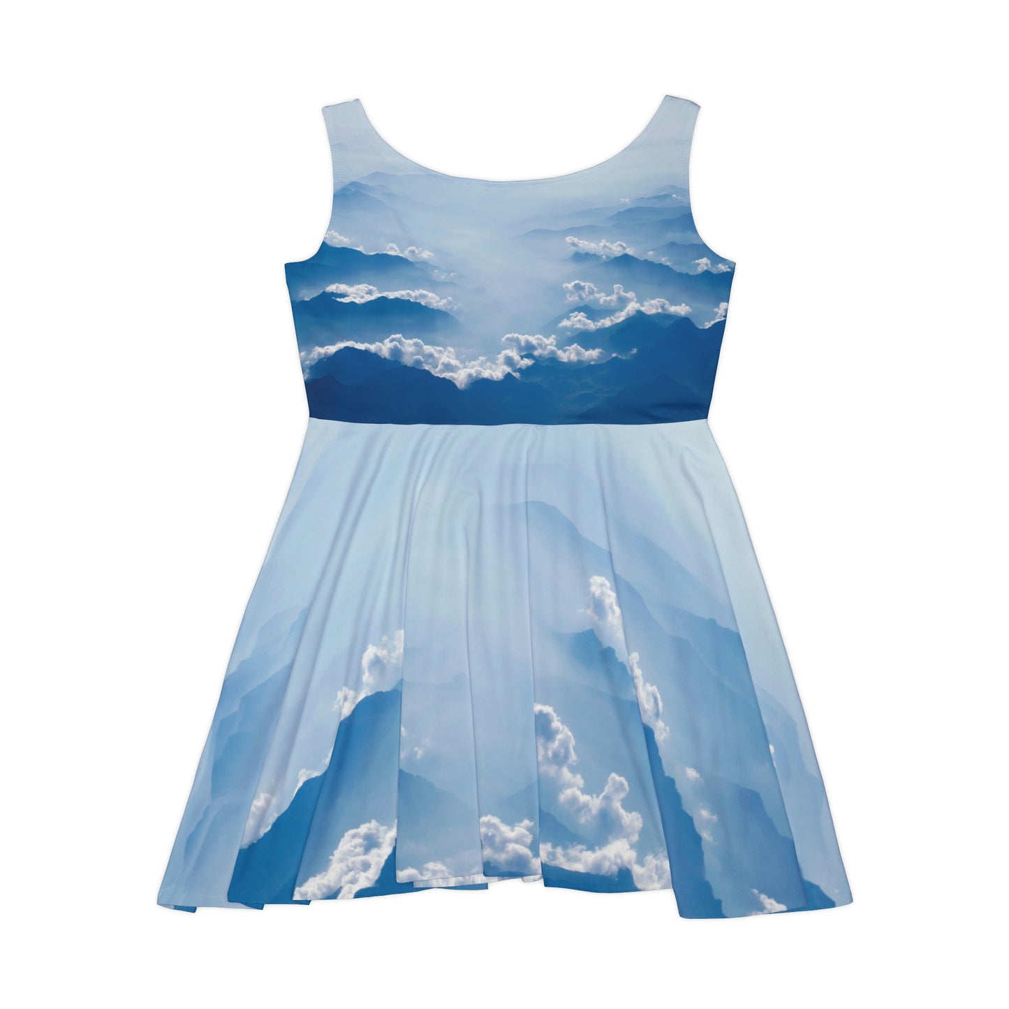 Beach print Women's Skater Dress