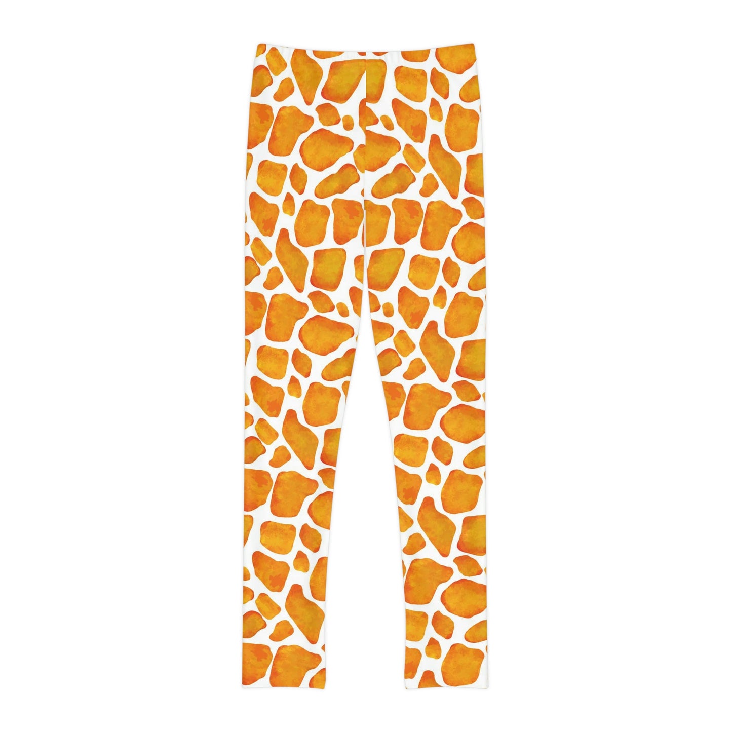 Giraffe animal kingdom, Safari Youth Leggings, One of a Kind Gift - Unique Workout Activewear tights for kids, Daughter, Niece Christmas Gift