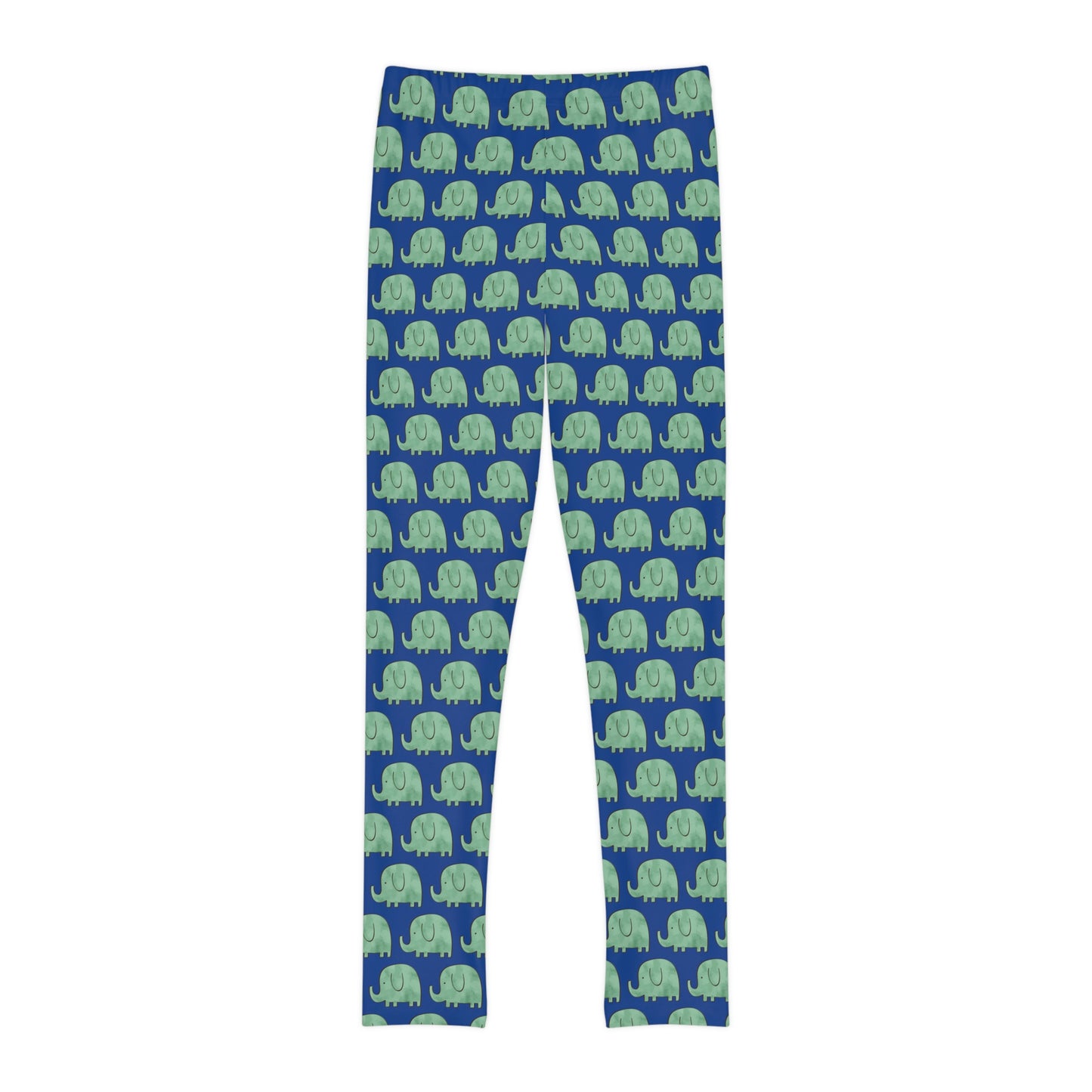 Elephant animal kingdom, Safari Youth Leggings, One of a Kind Gift - Unique Workout Activewear tights for kids, Daughter, Niece Christmas Gift