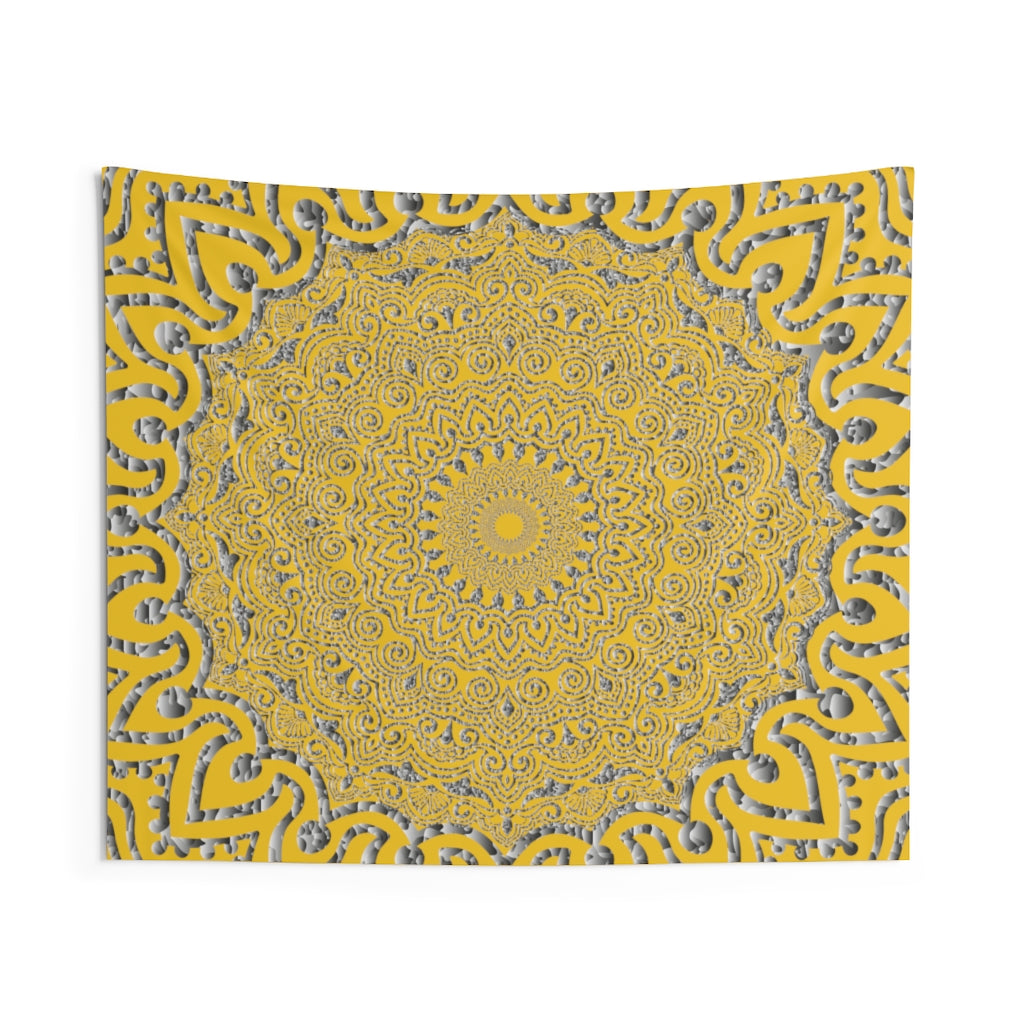 Indian Tapestry for Contemporary Home Decor . Inspirational Wall Hanging Art for Baby Nursery, Dorm room, Coastal Home . Housewarming Gift