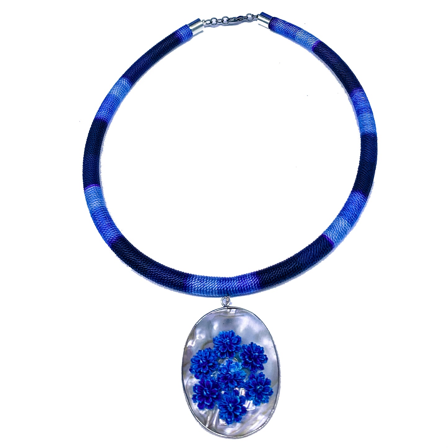 Kathy Handmade Colorful Statement chocker