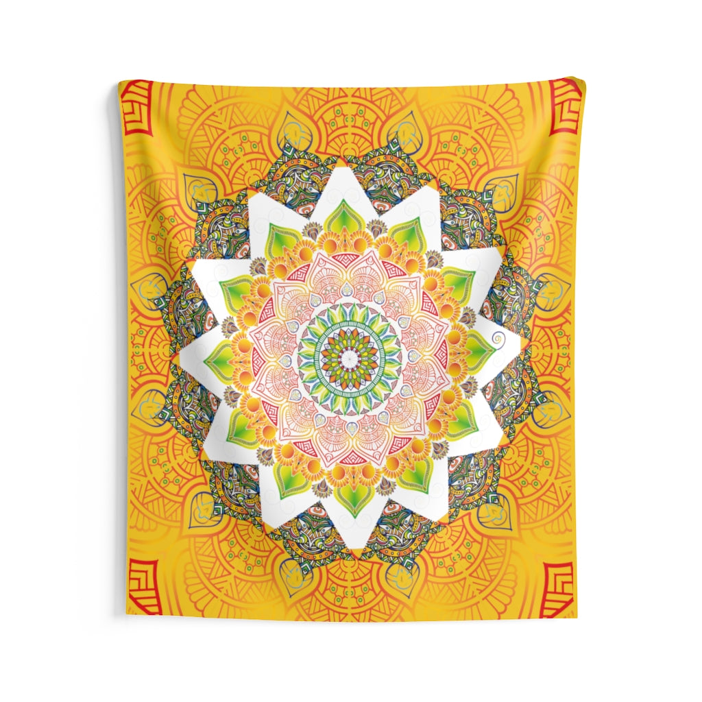 Indian Tapestry for Contemporary Home Decor . Inspirational Wall Hanging Art for Baby Nursery, Dorm room, Coastal Home . Housewarming Gift