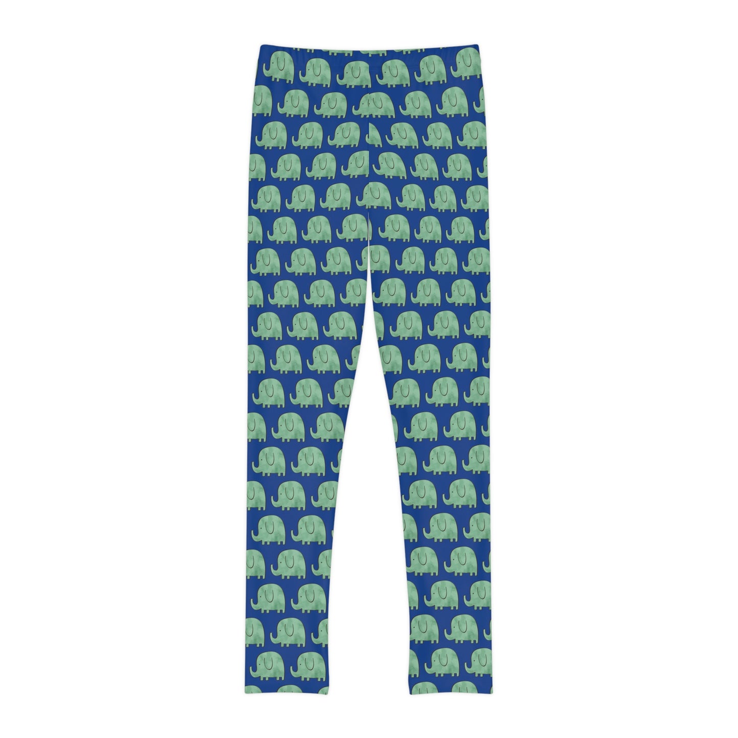 Elephant animal kingdom, Safari Youth Leggings, One of a Kind Gift - Unique Workout Activewear tights for kids, Daughter, Niece Christmas Gift