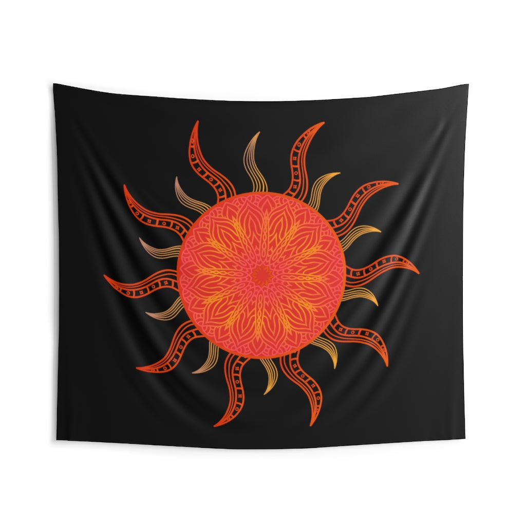 Sun Moon Tapestry Contemporary Home Decor . Galaxy Wall Hanging Art for Baby Nursery, Dorm room, Coastal Home . Housewarming Gift
