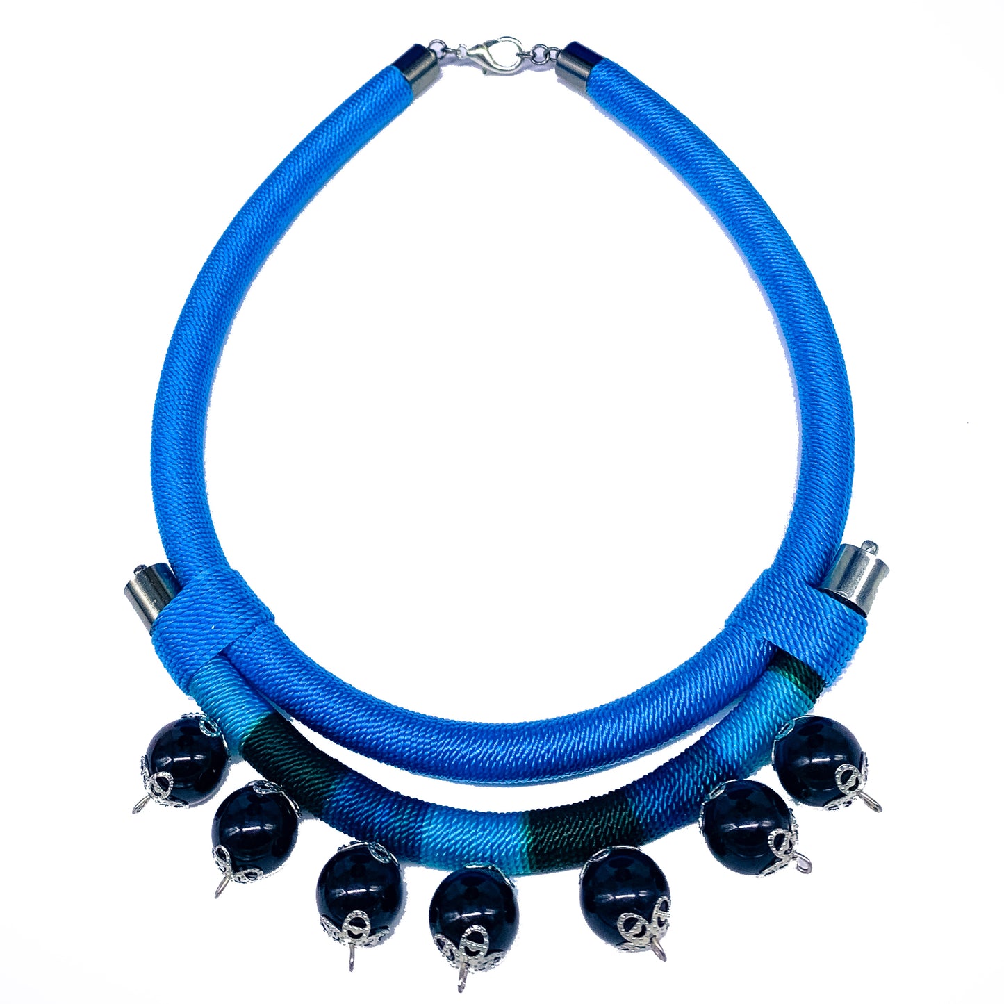 Kathy Handmade Colorful Statement chocker