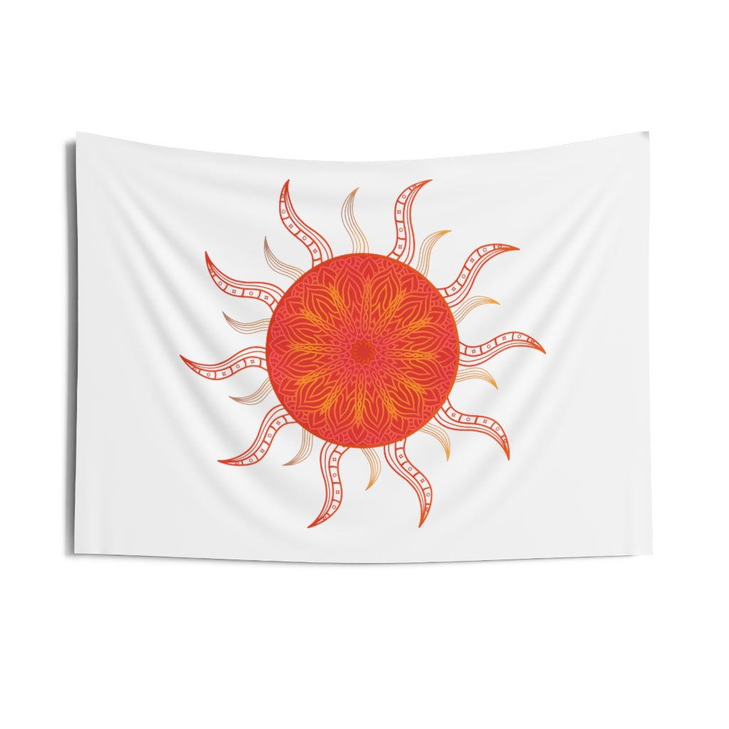 Sun Planet Tapestry Contemporary Home Decor . Galaxy Wall Hanging Art for Baby Nursery, Dorm room, Coastal Home . Housewarming Gift