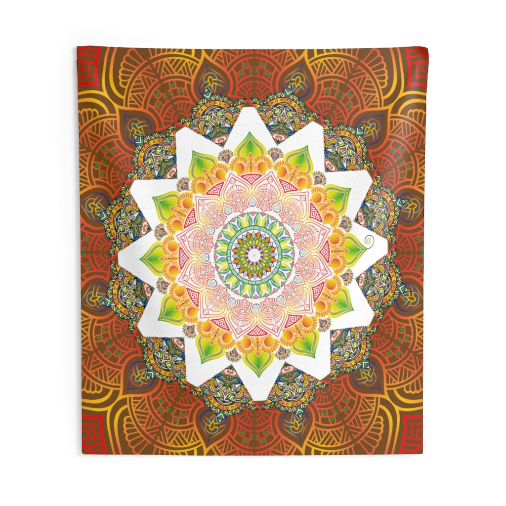 Indian Tapestry for Contemporary Home Decor . Inspirational Wall Hanging Art for Baby Nursery, Dorm room, Coastal Home . Housewarming Gift