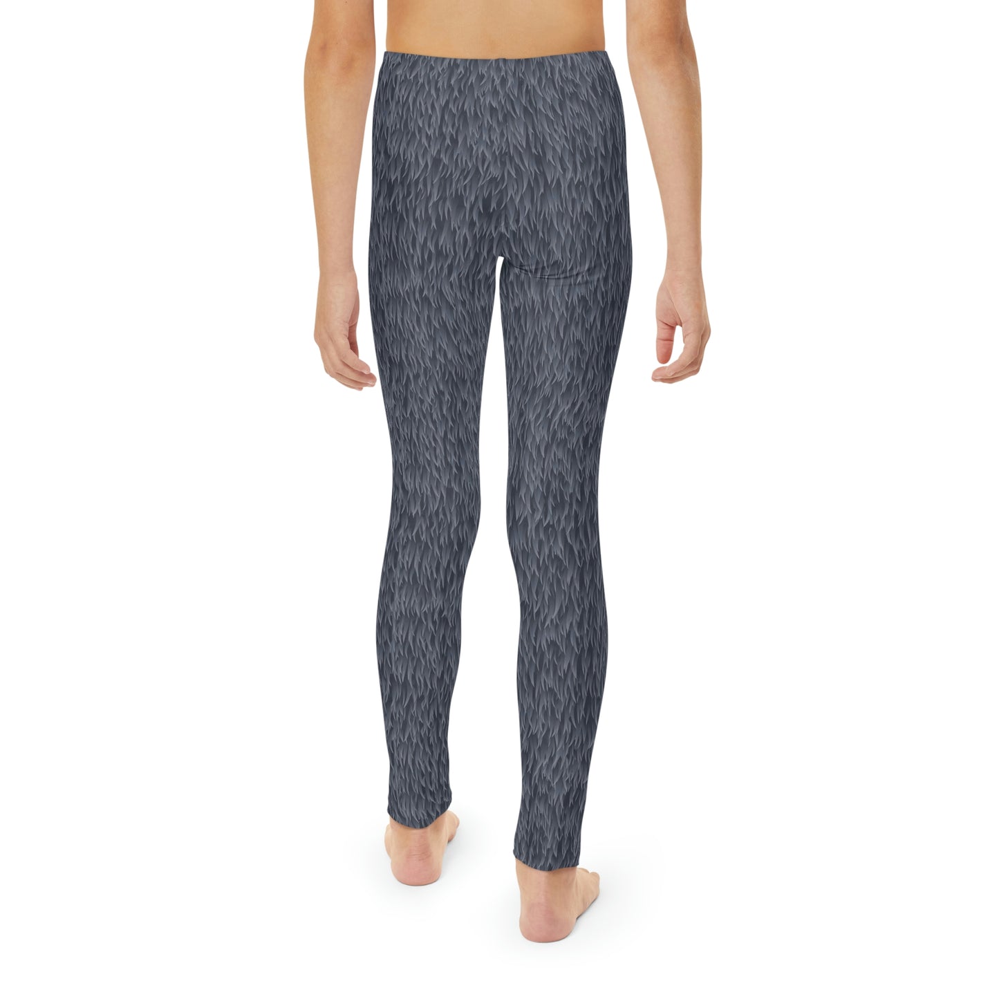Ocean, Beach Coastal Youth Leggings, One of a Kind Gift - Workout Activewear tights for kids, Granddaughter, Niece Christmas Gift