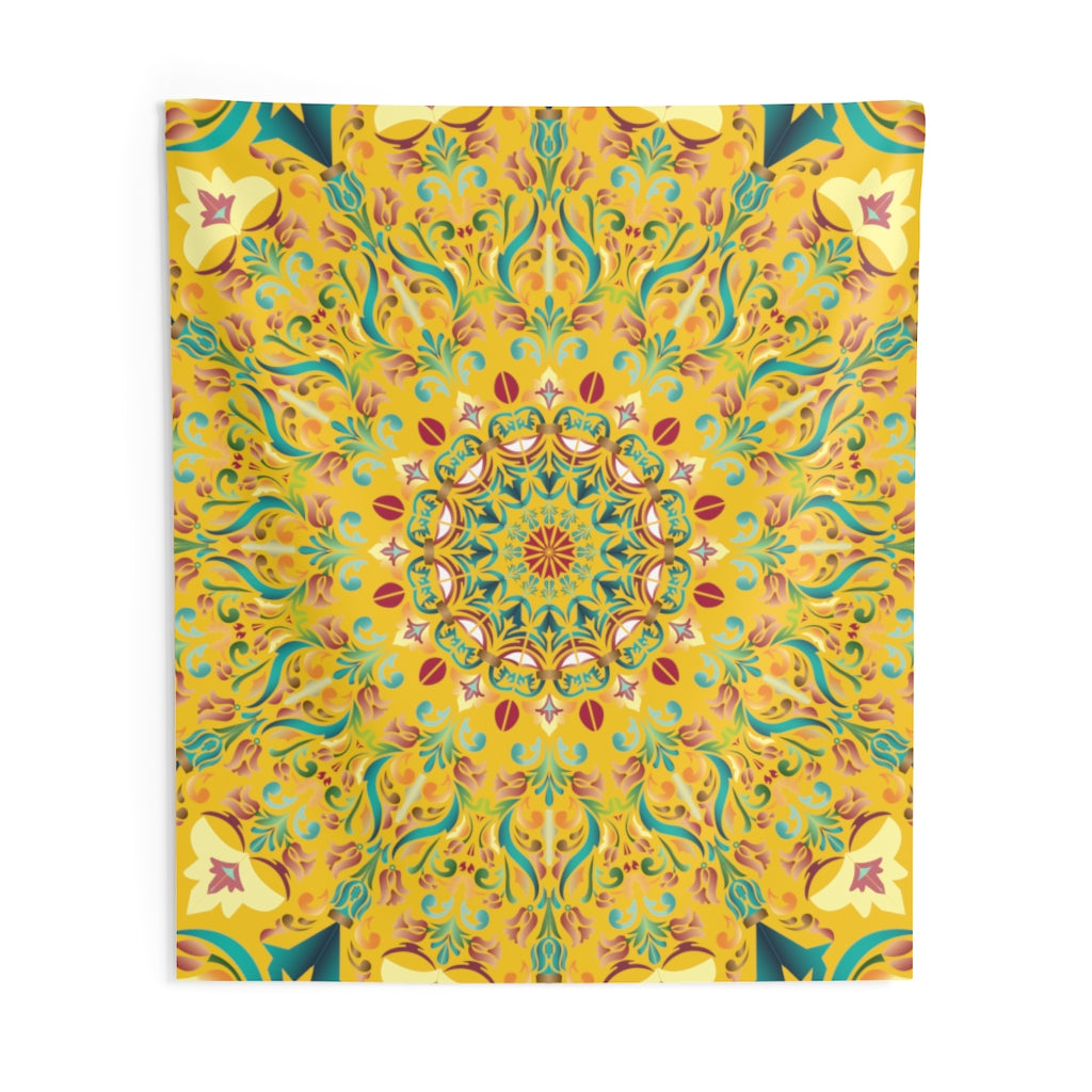 Indian Tapestry for Contemporary Home Decor . Inspirational Wall Hanging Art for Baby Nursery, Dorm room, Coastal Home . Housewarming Gift